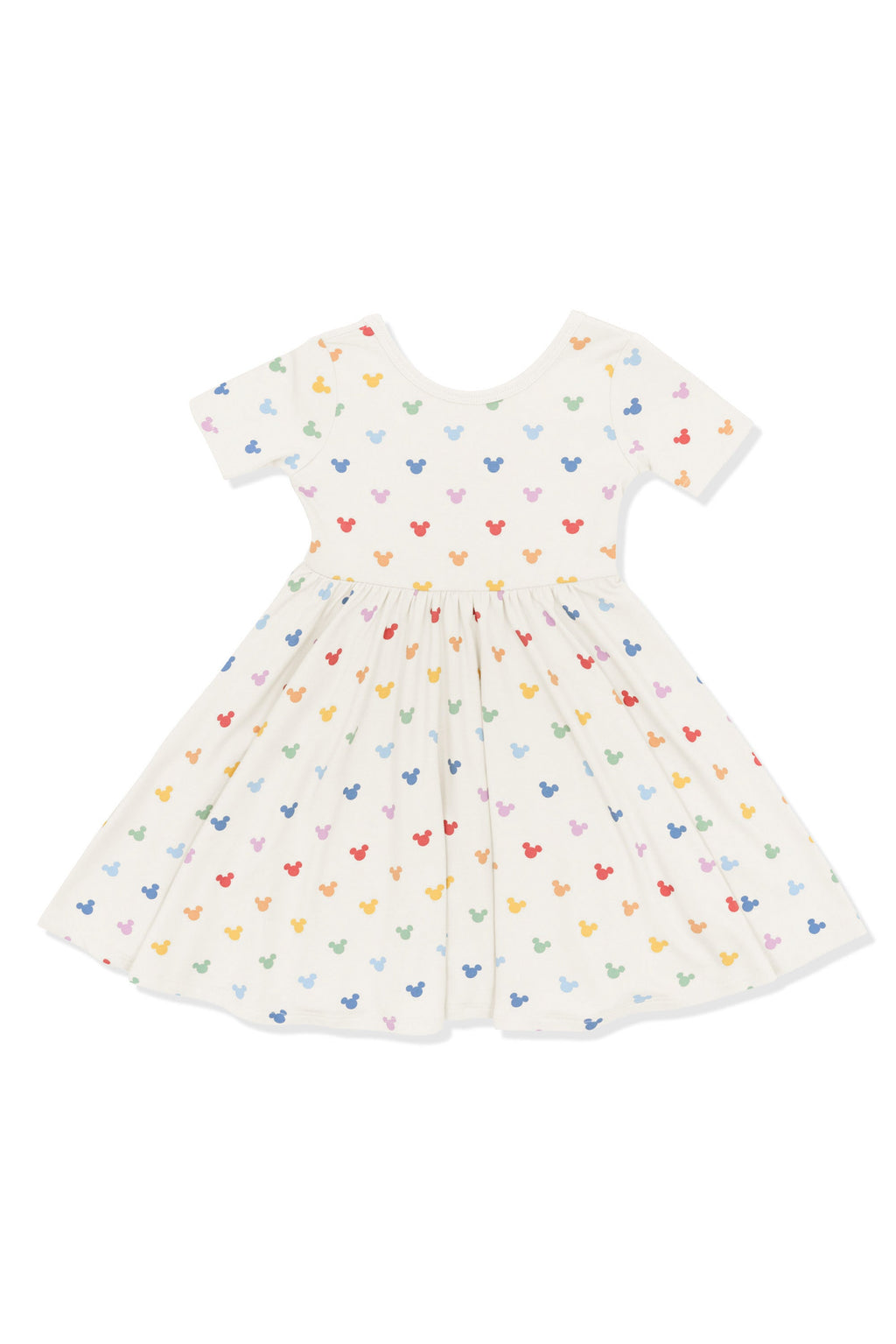 Twirl Dress in Pastel Mickey Mouse