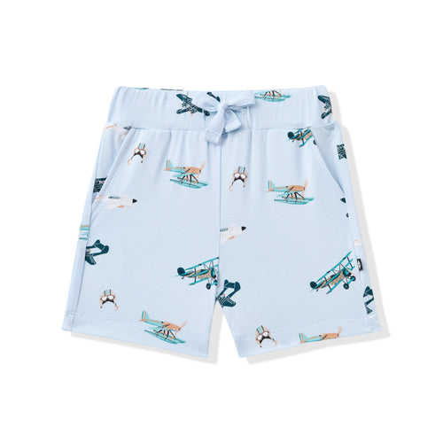Drawstring Short in Take Off