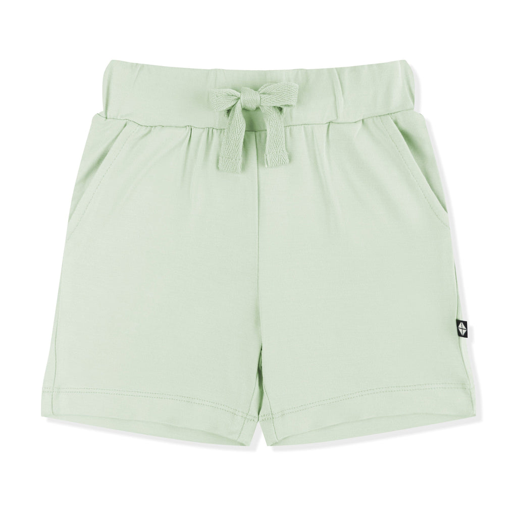Drawstring Short in Basil