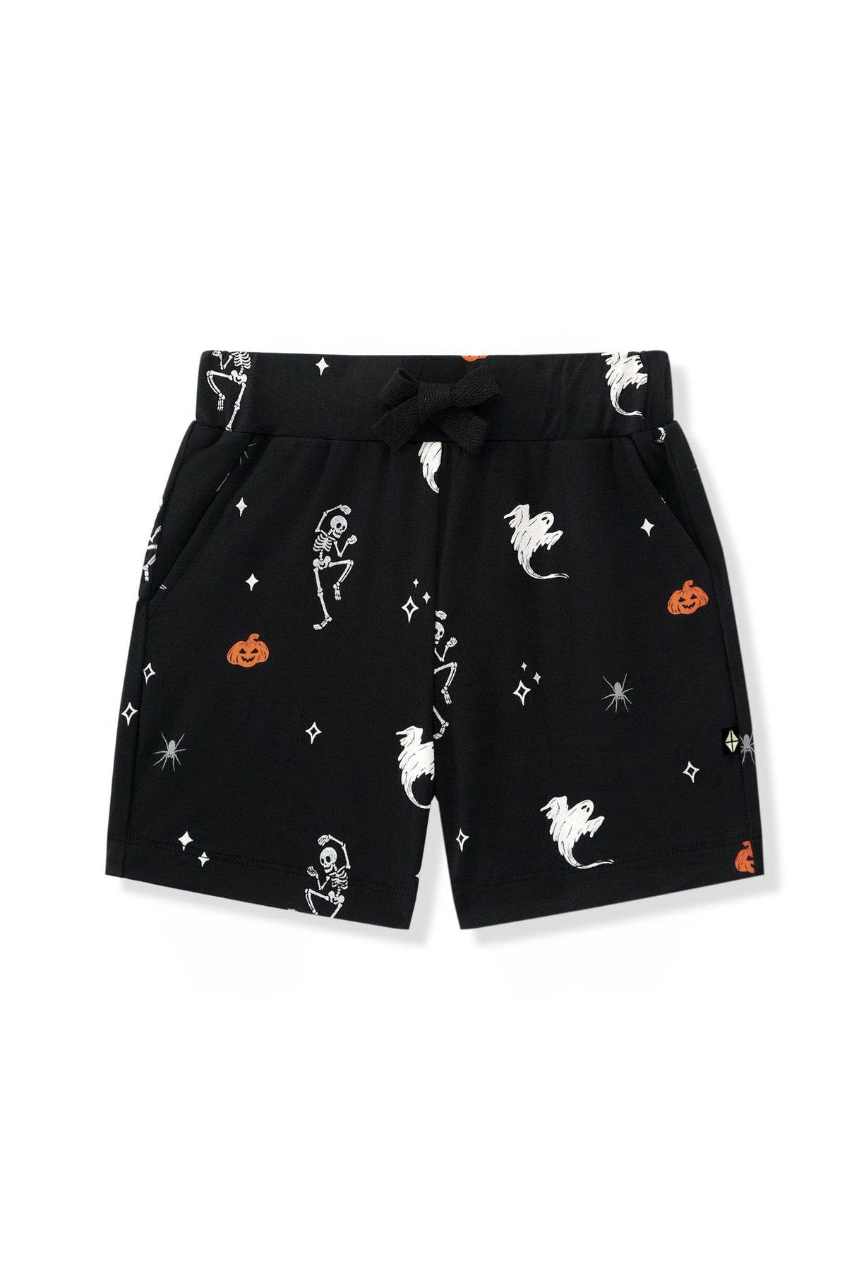 Drawstring Short in Halloween Friends