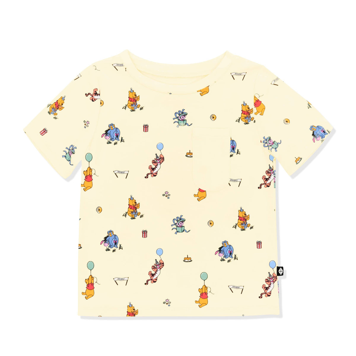 Toddler Crew Neck Tee in Winnie the Pooh Celebration