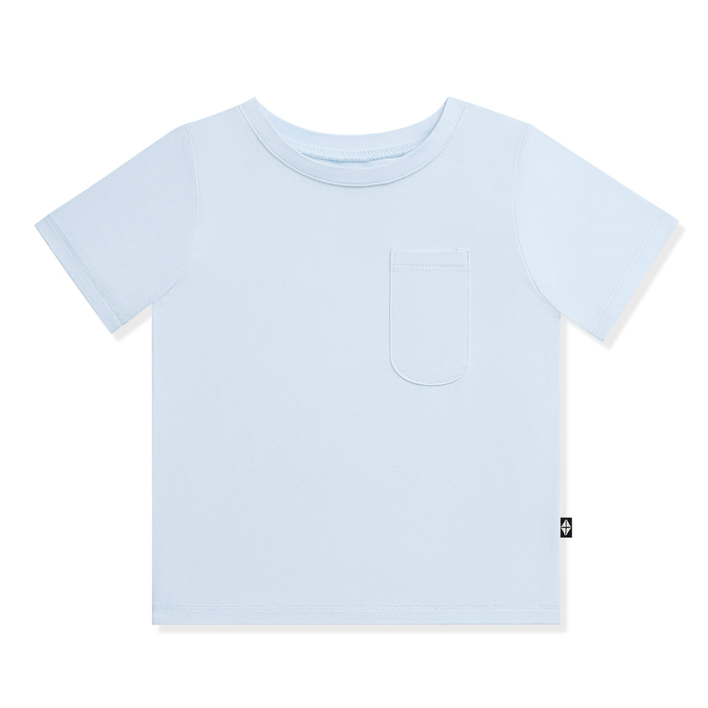 Toddler Crew Neck Tee in Breeze