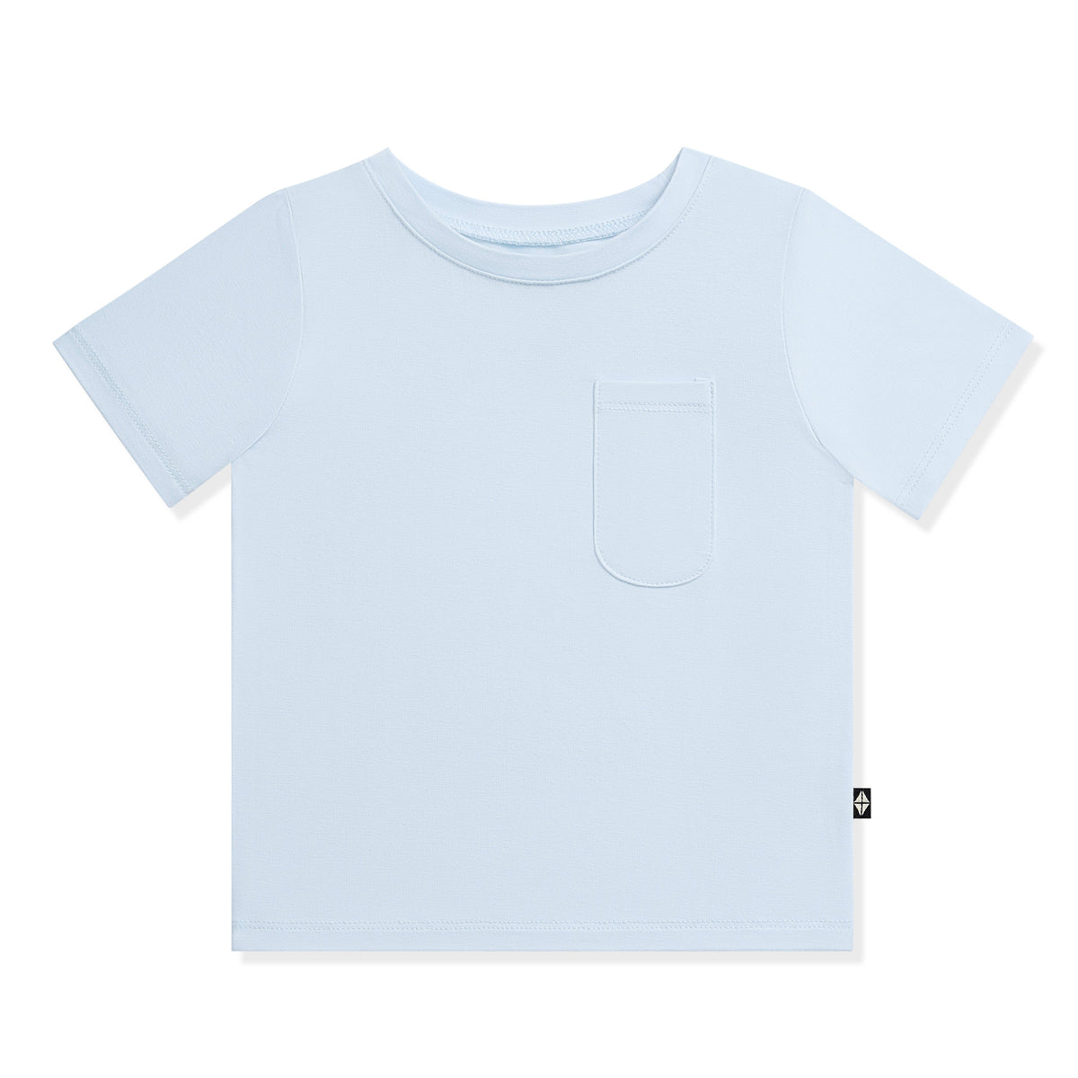 Toddler Crew Neck Tee in Breeze