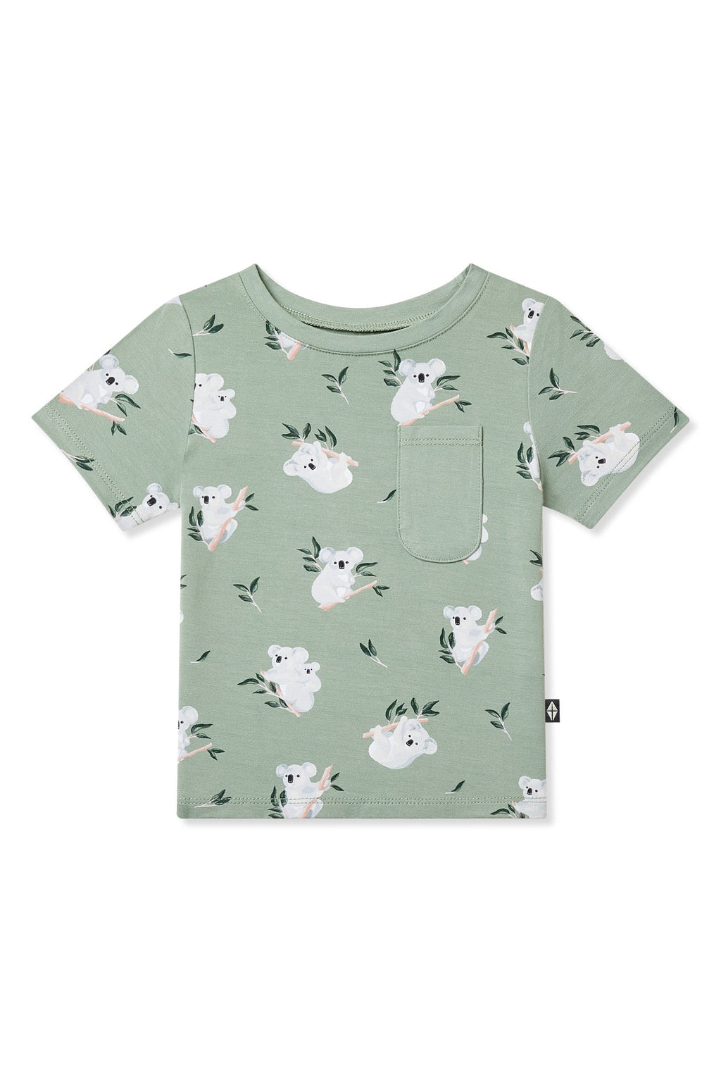 Toddler Crew Neck Tee in Koala