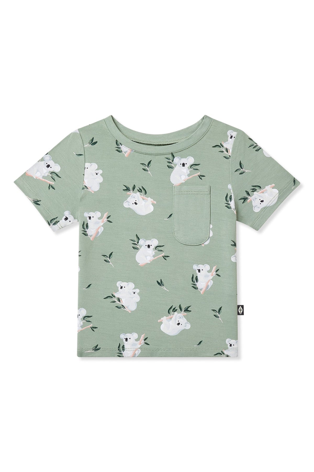 Toddler Crew Neck Tee in Koala