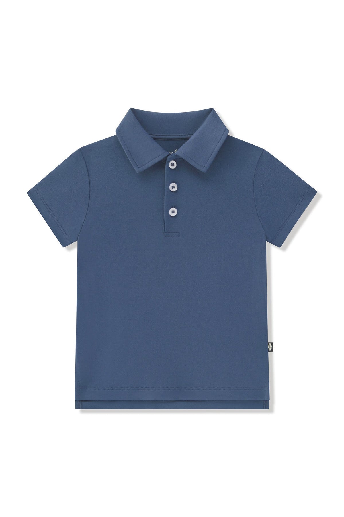 Toddler Short Sleeve Polo in Oxford