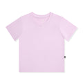 Toddler V-Neck Tee in Thistle