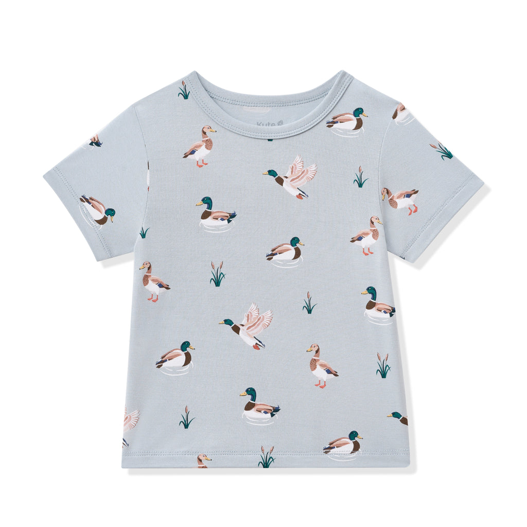 Toddler Basic Tee in Mallard Duck