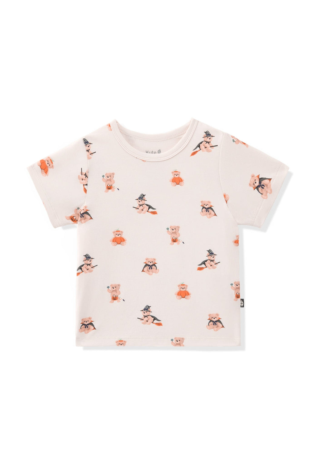Toddler Basic Tee in Halloween Teddy