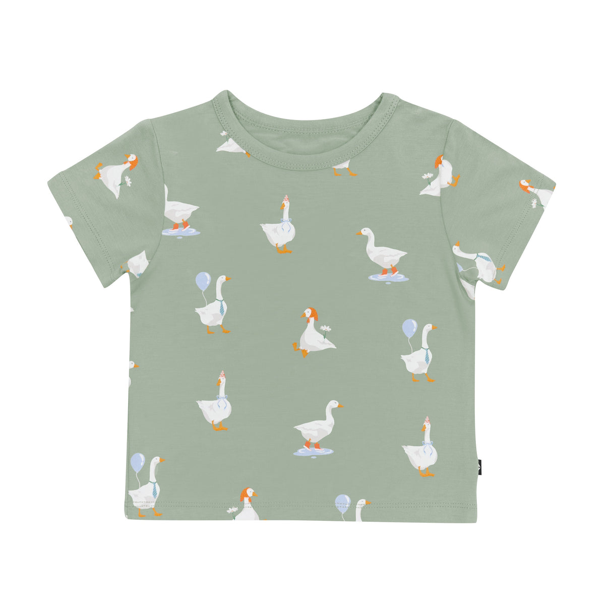 Toddler Basic Tee in Silly Goose