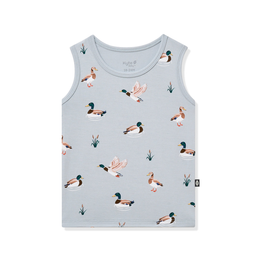 Toddler Tank Top in Mallard Duck