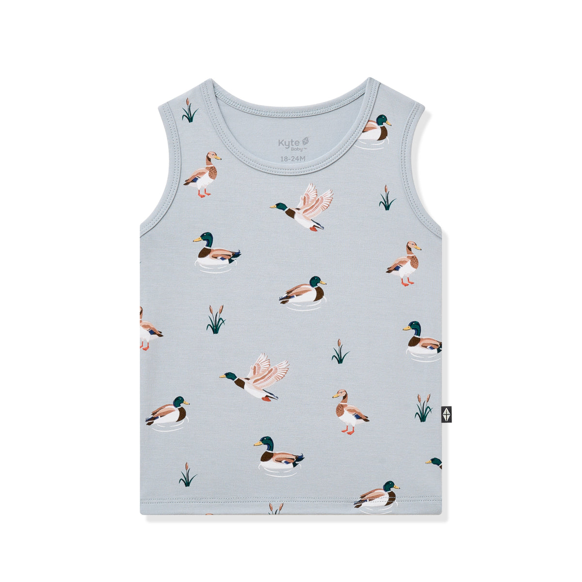 Toddler Tank Top in Mallard Duck