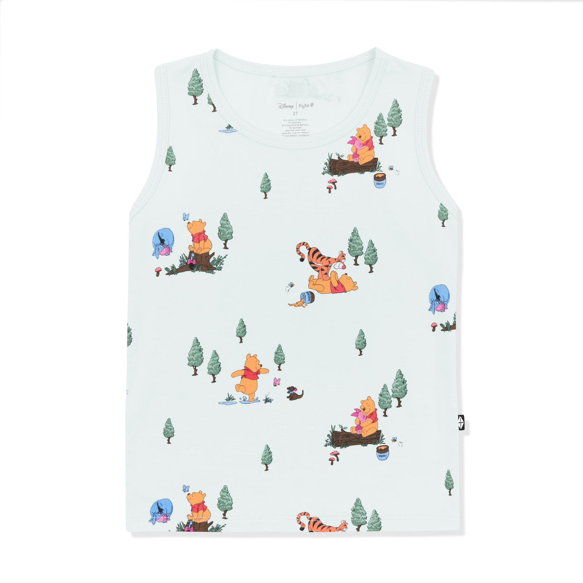 Toddler Tank Top in Winnie the Pooh Hundred Acre Wood
