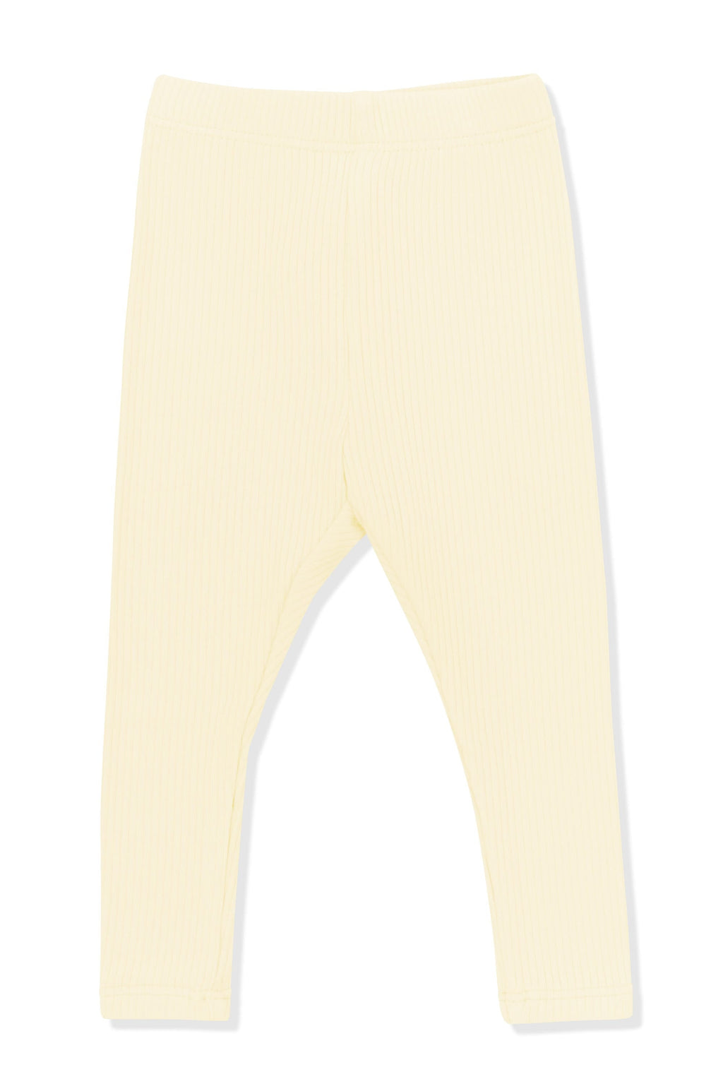 Ribbed Leggings in Chamomile