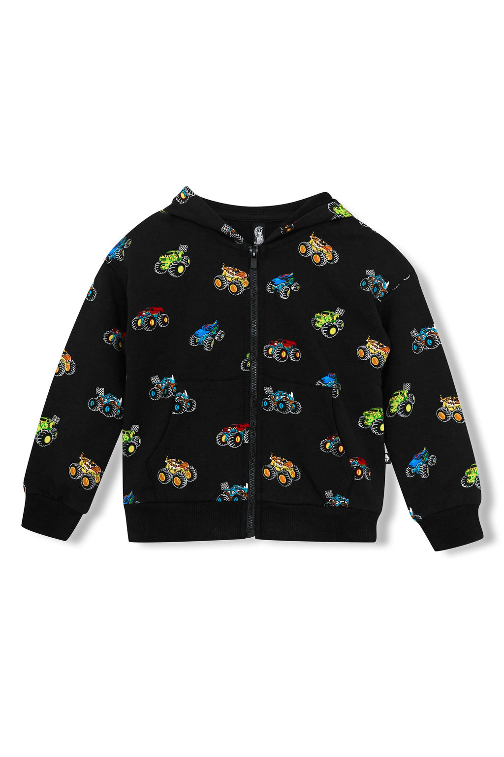 Zip-Up Hoodie in Monster Truck