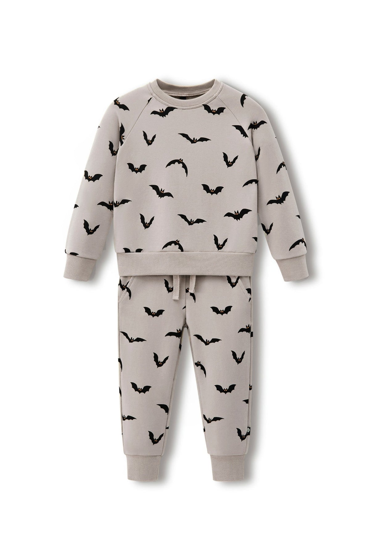 Long Sleeve Jogger Set in Bats