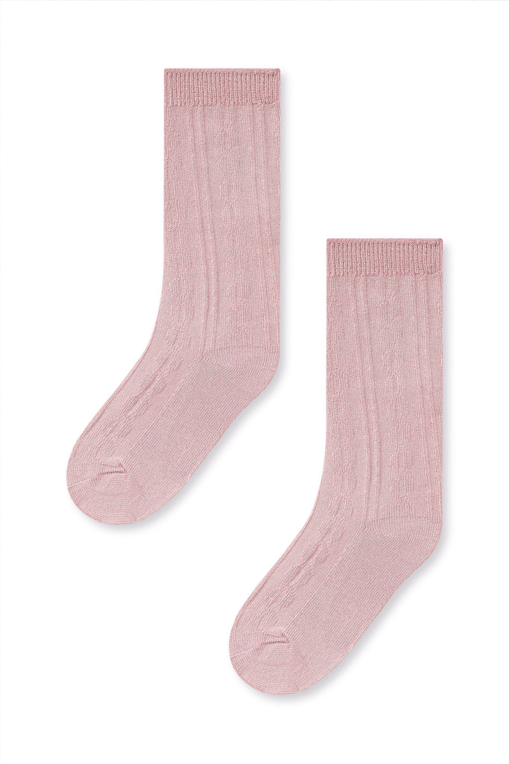 Knee High Socks in Blush