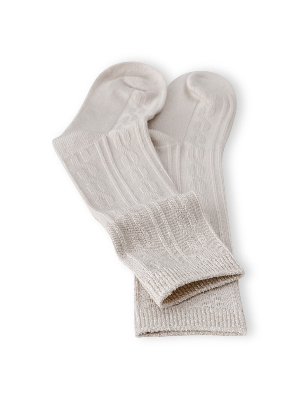 Knee High Socks in Oat