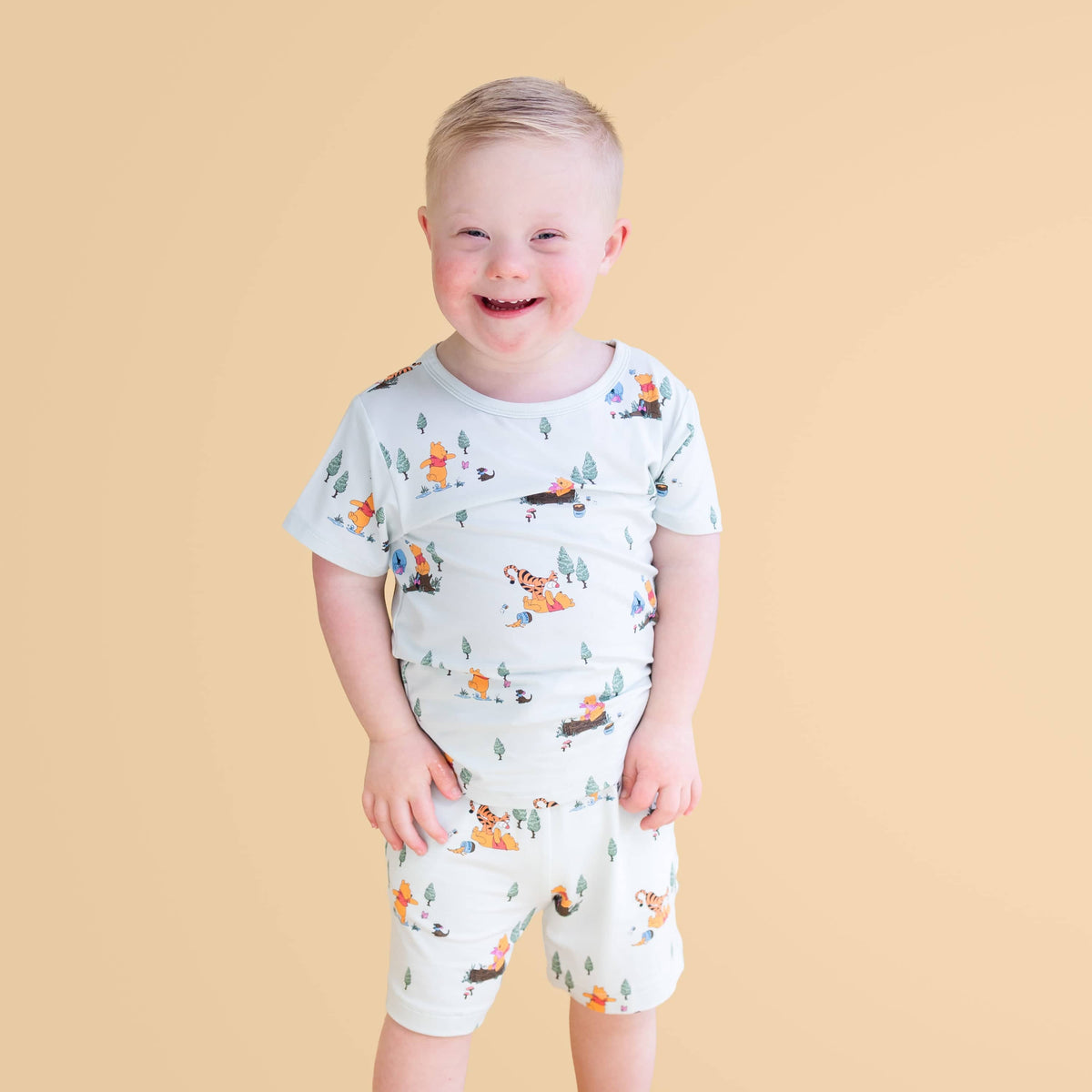 Toddler Basic Tee in Winnie the Pooh Hundred Acre Wood