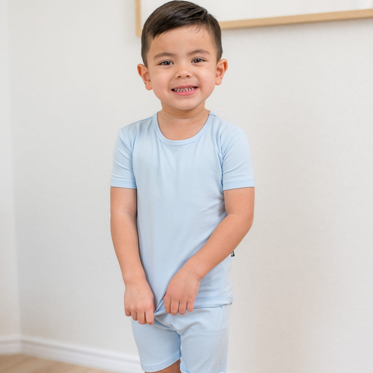 Short Sleeve Pajamas in Breeze