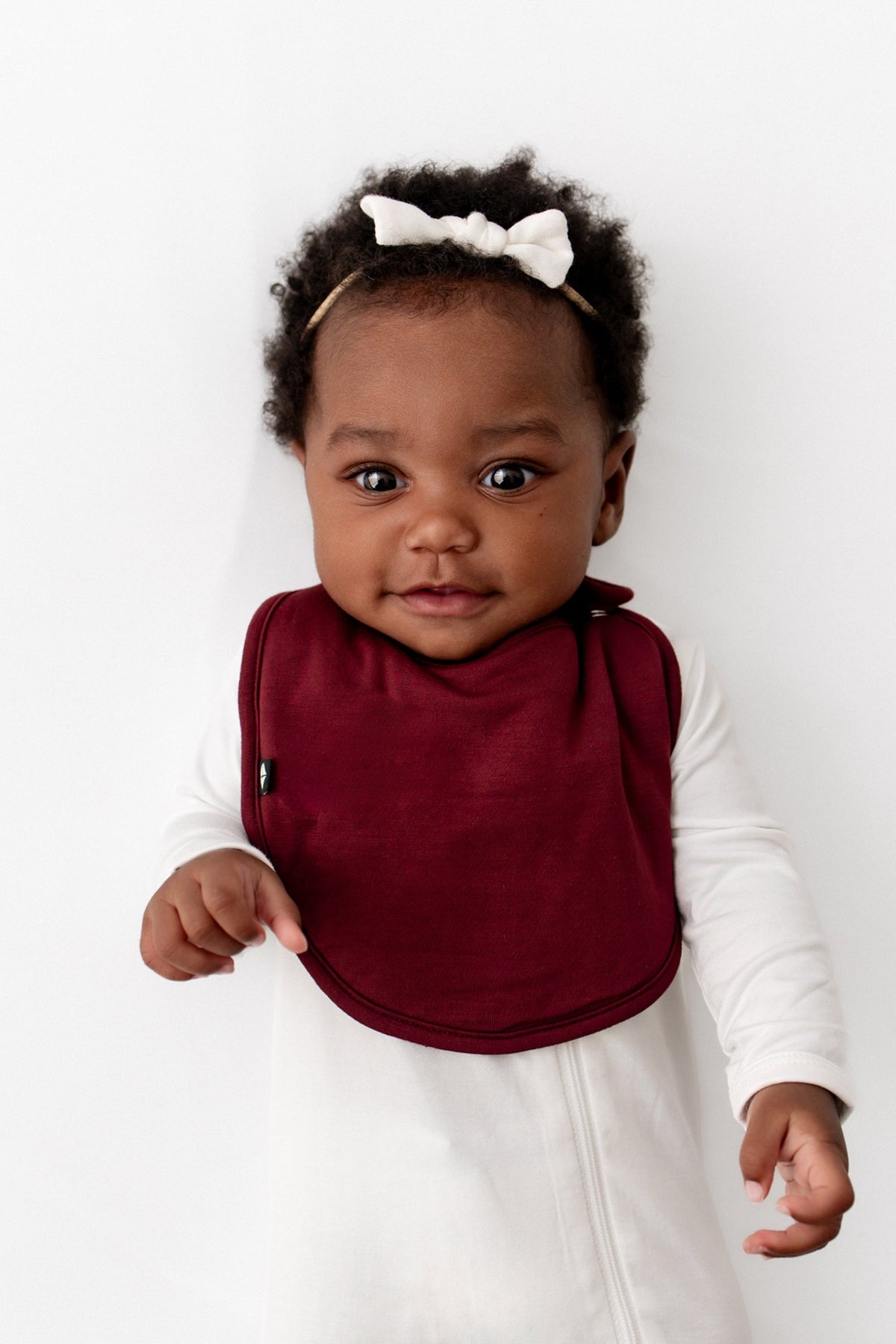 Cushy Bib in Burgundy