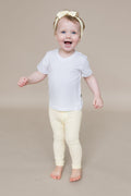 Ribbed Leggings in Chamomile