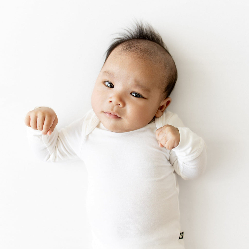 Long Sleeve Bodysuit in Cloud
