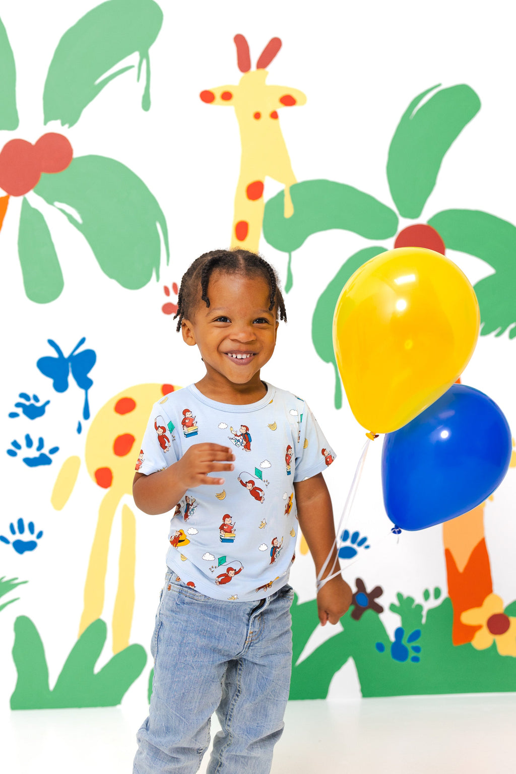 Toddler Basic Tee in Curious George