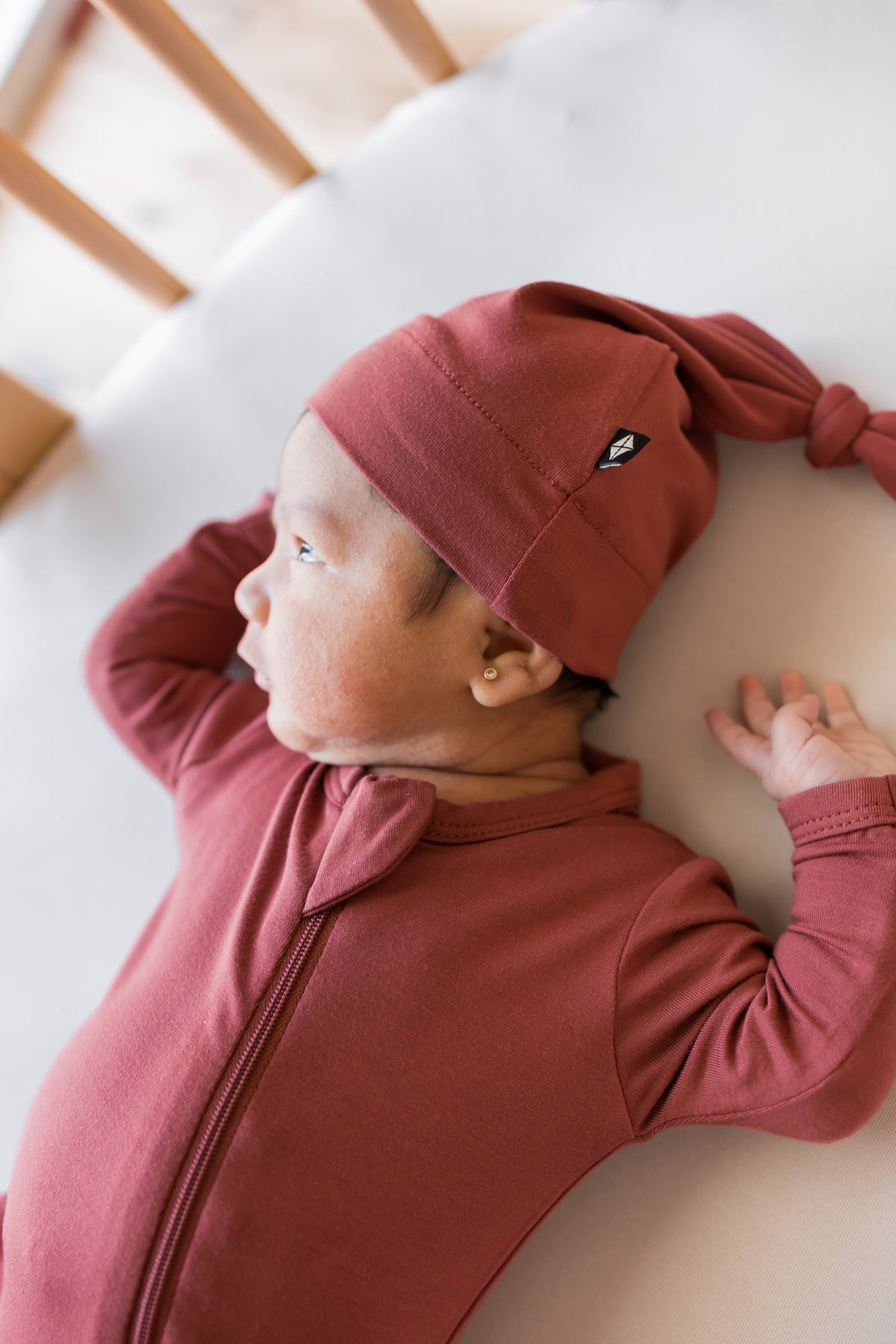 Knotted Cap in Ember