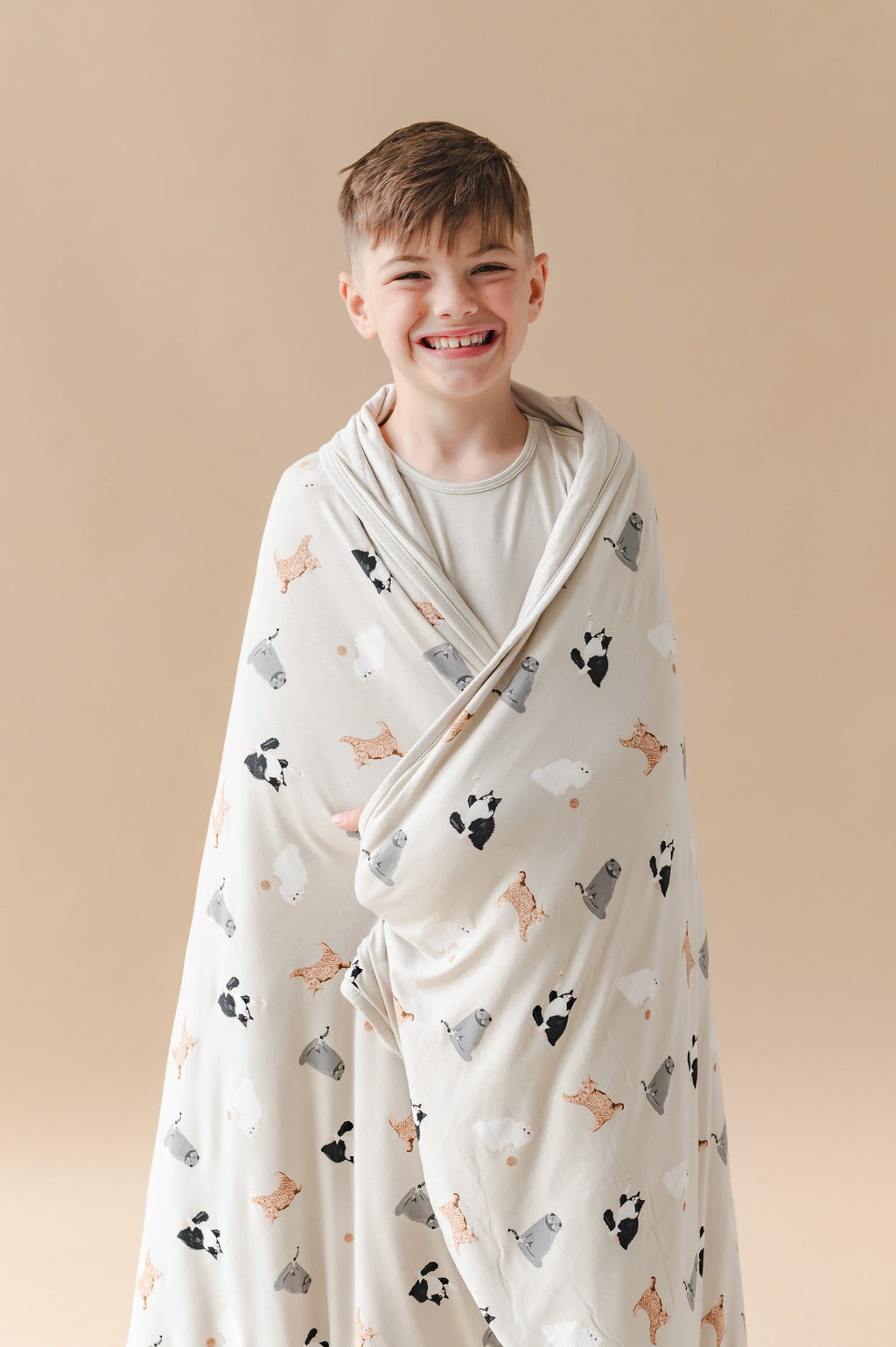 Youth Blanket in Fluffy Cat 1.0