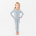 Long Sleeve Pajamas in Fog