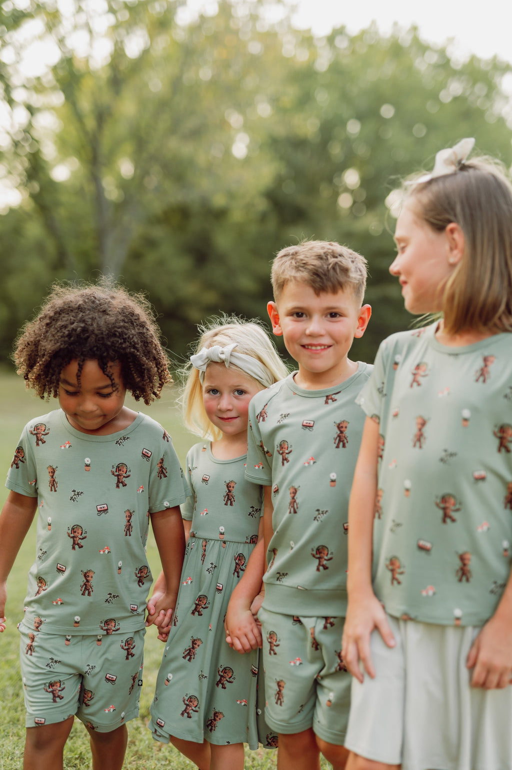 Toddler Basic Tee in Groot