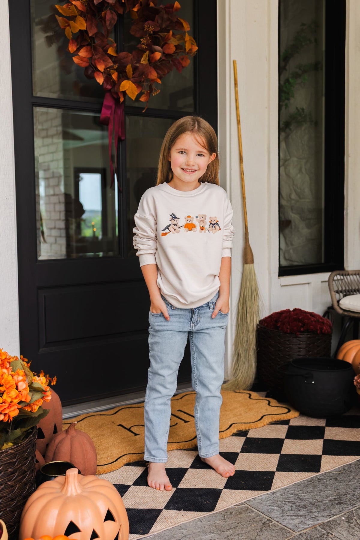 Sweatshirt in Halloween Teddy