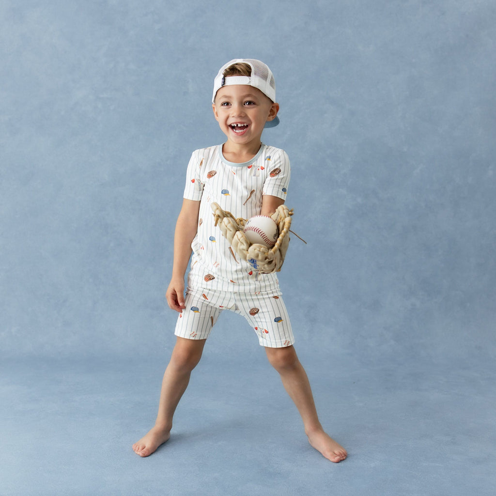 Short Sleeve Pajamas in Home Run