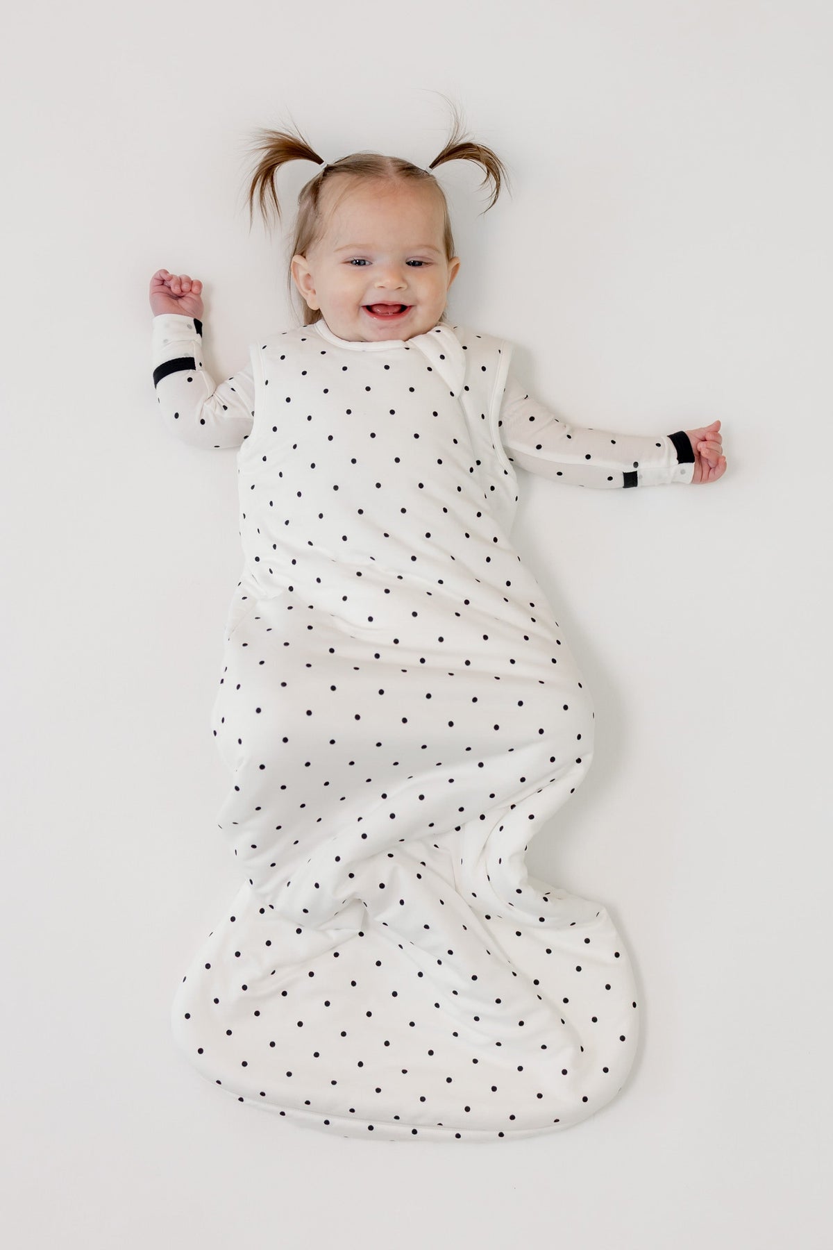 Sleep Bag in Midnight Polka Dot 1.0