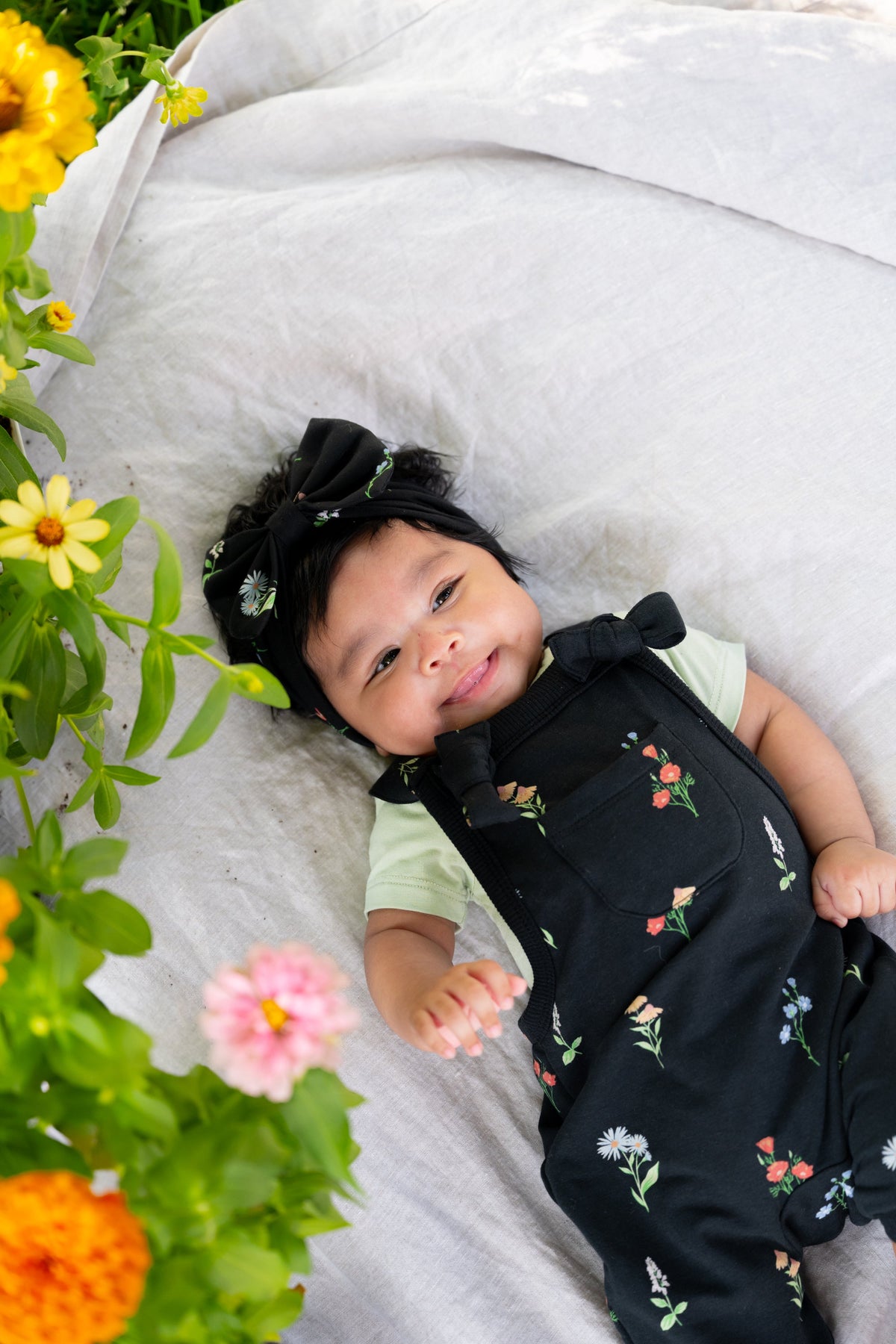 Overall in Midnight Wildflower