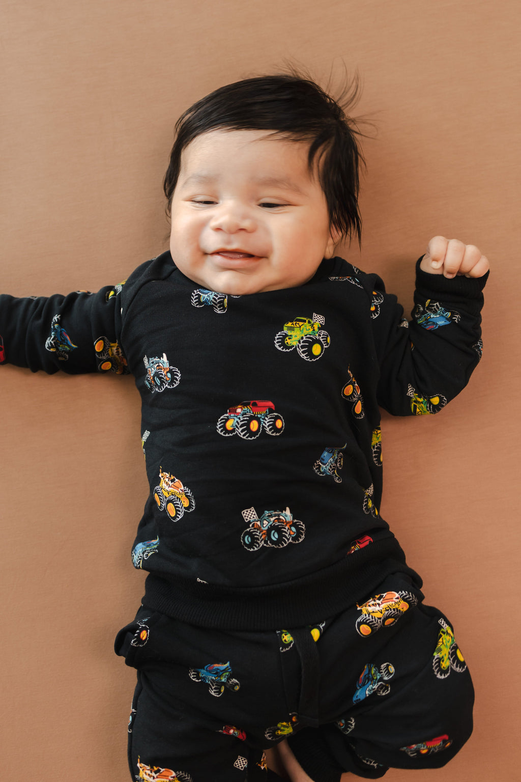 Long Sleeve Jogger Set in Monster Truck