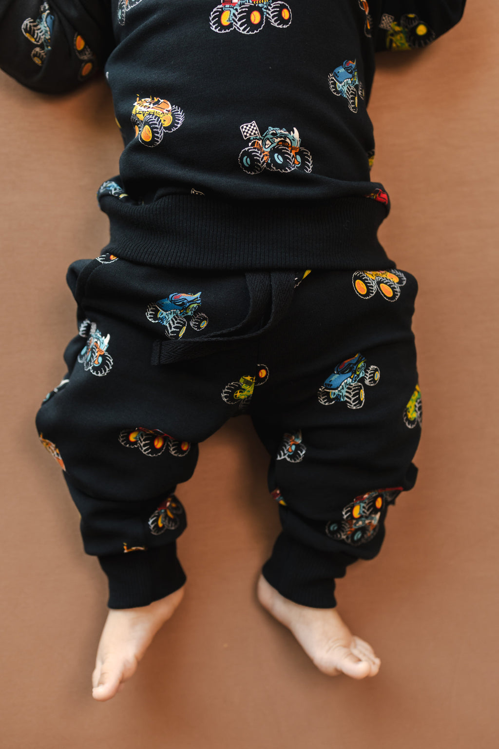 Long Sleeve Jogger Set in Monster Truck