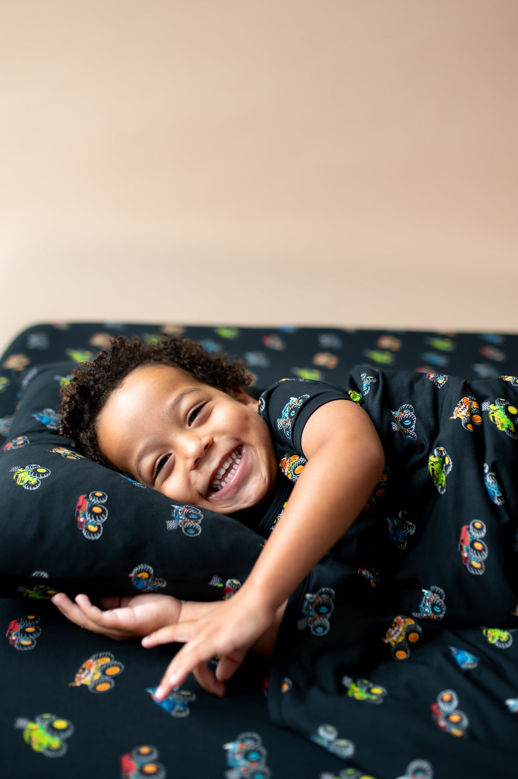 Toddler Pillowcase in Monster Truck