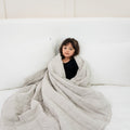 Youth Blanket in Oat 2.5