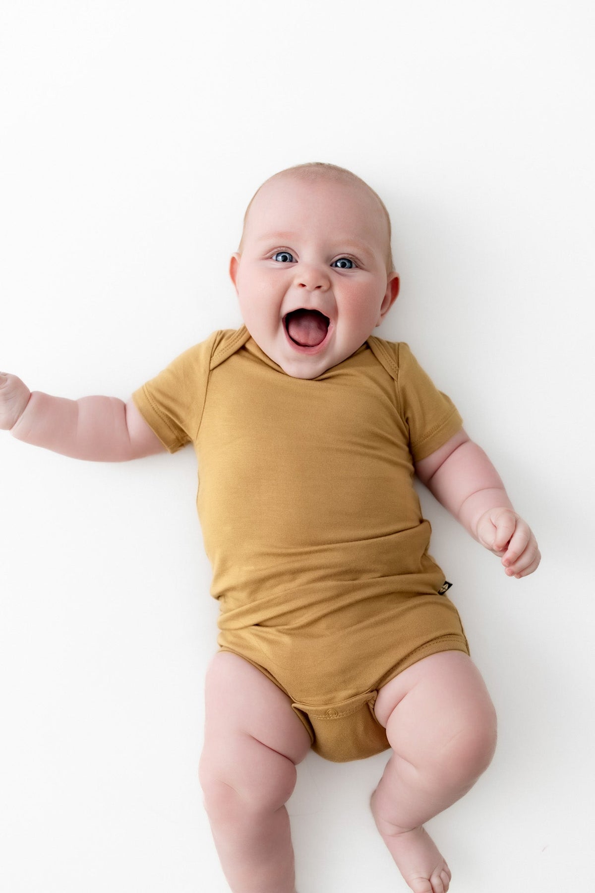 Bodysuit in Ochre