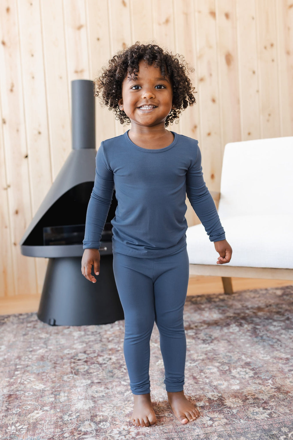 Long Sleeve Pajamas in Oxford