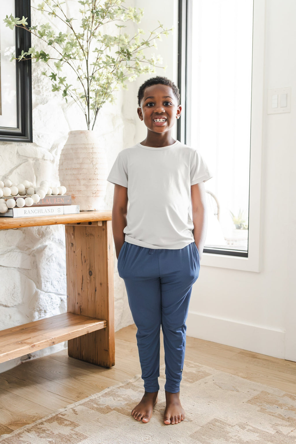 Toddler Jogger Pant in Oxford