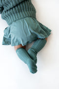 Knee High Socks in Pine