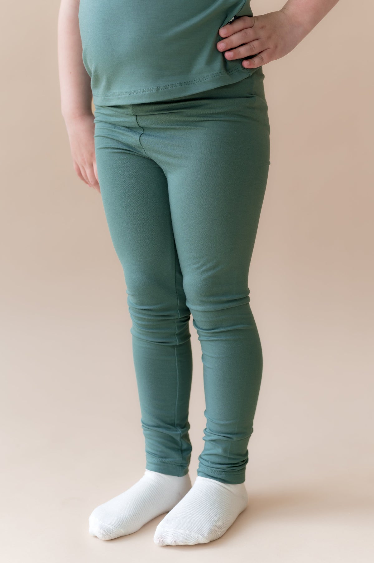 Toddler Leggings in Pine