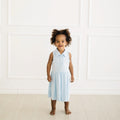 Polo Bodysuit Dress in Breeze