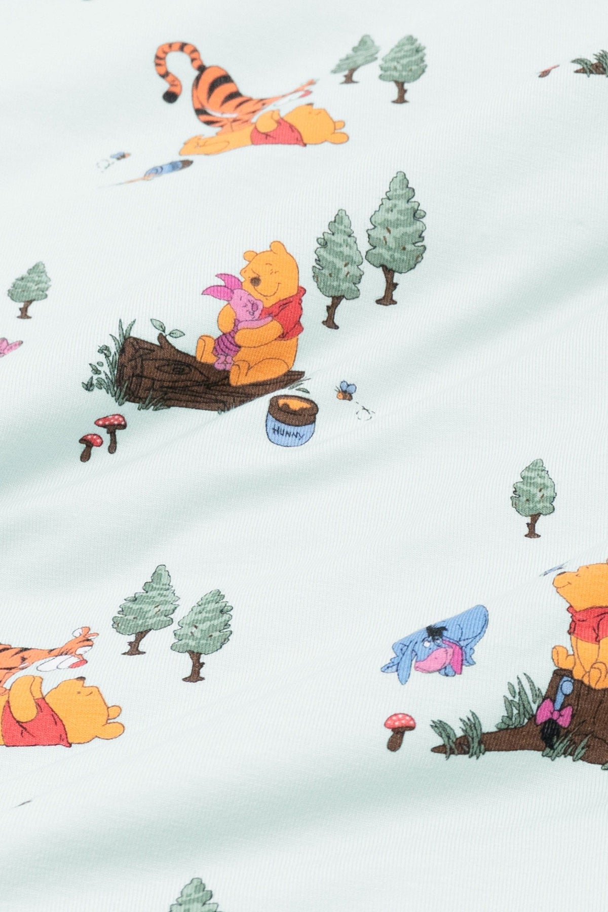 Women's Oversized V-Neck Tee in Winnie the Pooh Hundred Acre Wood
