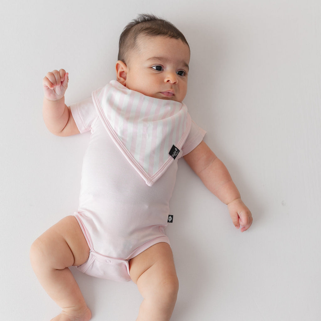 Bib in Small Sakura Stripe