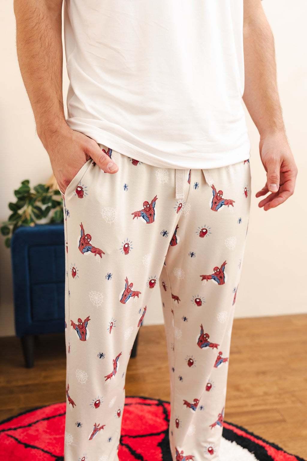 Men's Lounge Pants in Spider-Man