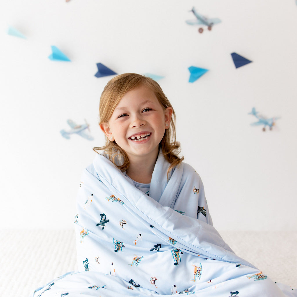 Youth Blanket in Take Off 1.0